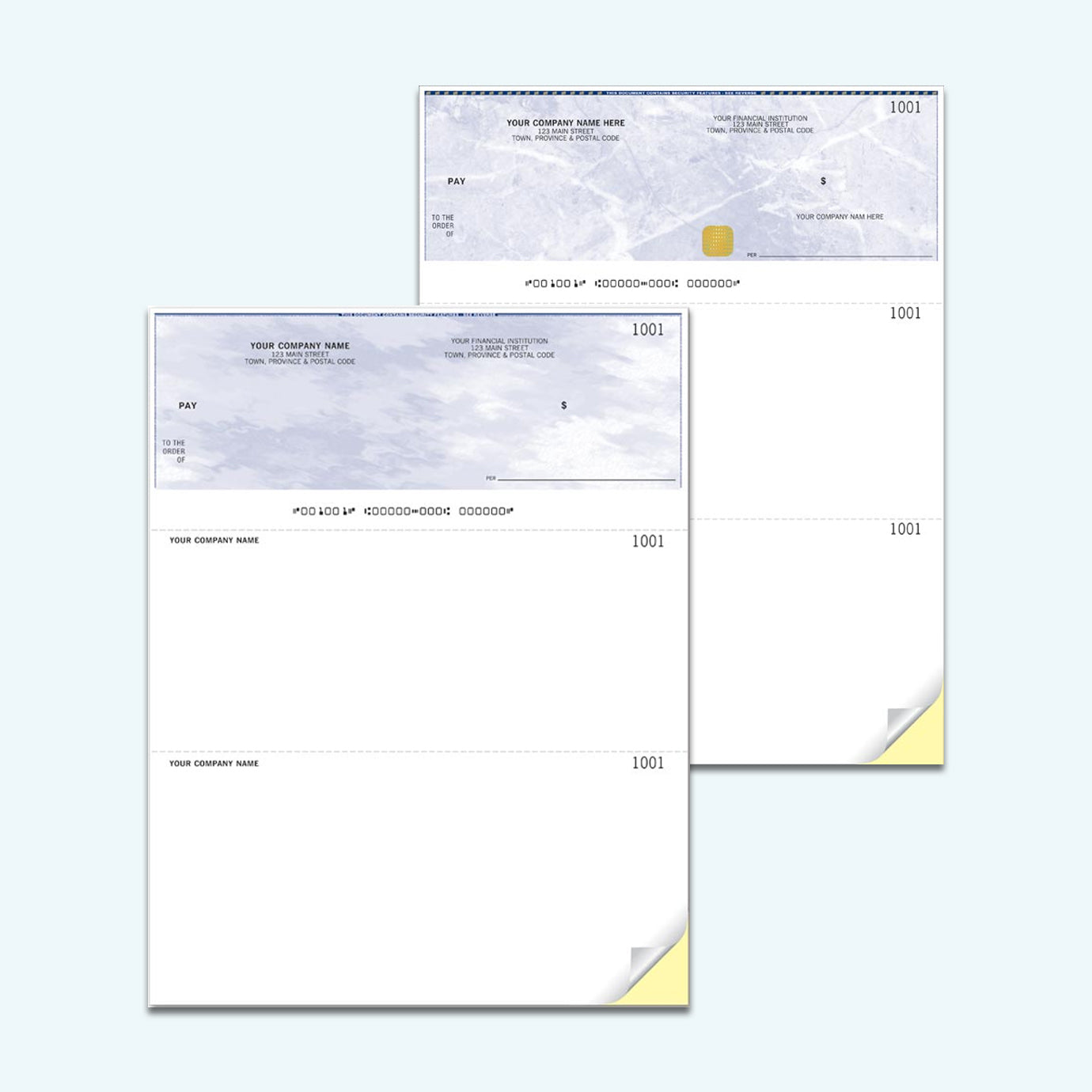 Business Cheques - Laser 1
