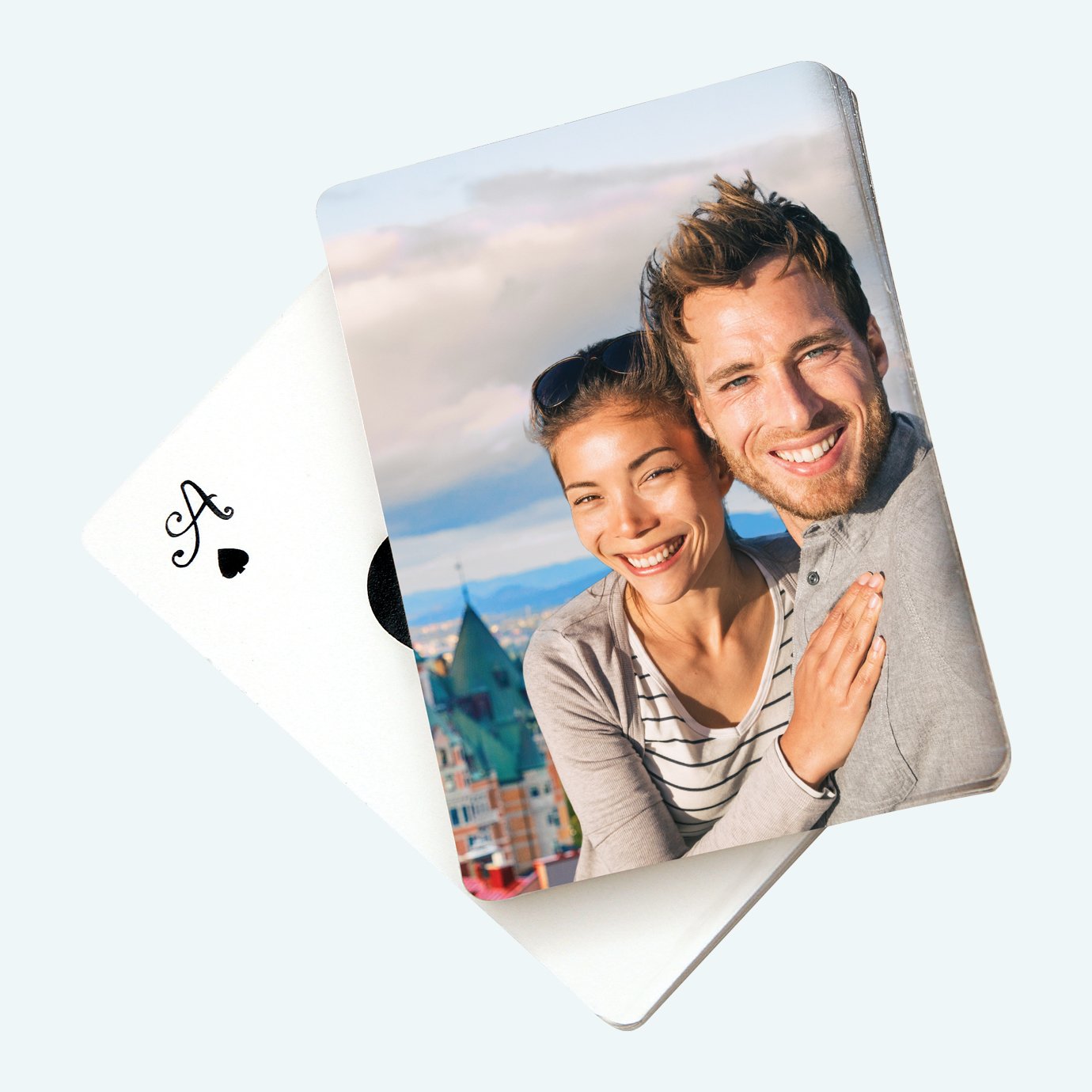 Jeux de cartes personnalisés avec photos - Cartes à jouer