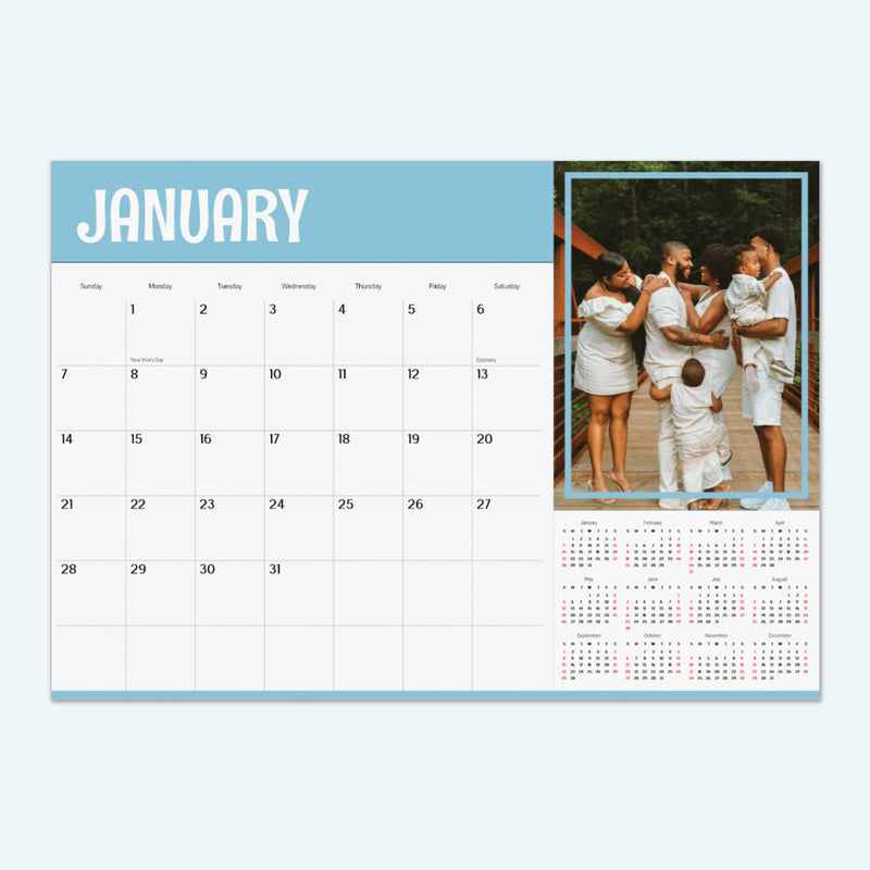 Layflat Desktop Calendar