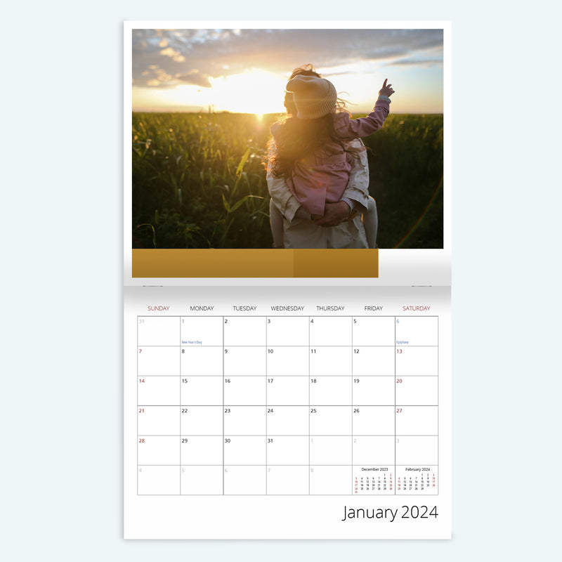 SameDay Folded Calendar Staples Printing