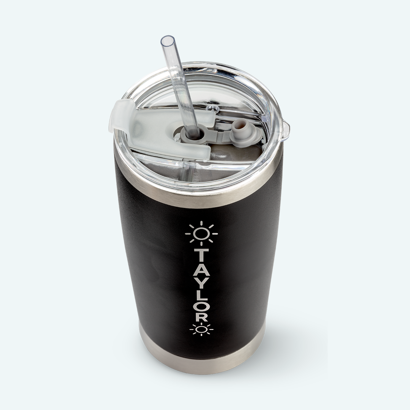 Coffee Tumbler with Straw 20z 3