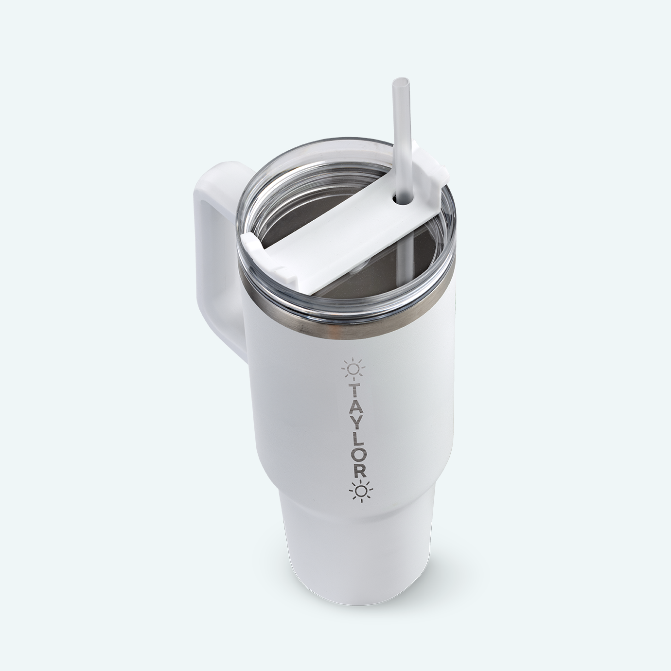 Travel Mug with Handle and Straw 40oz 5