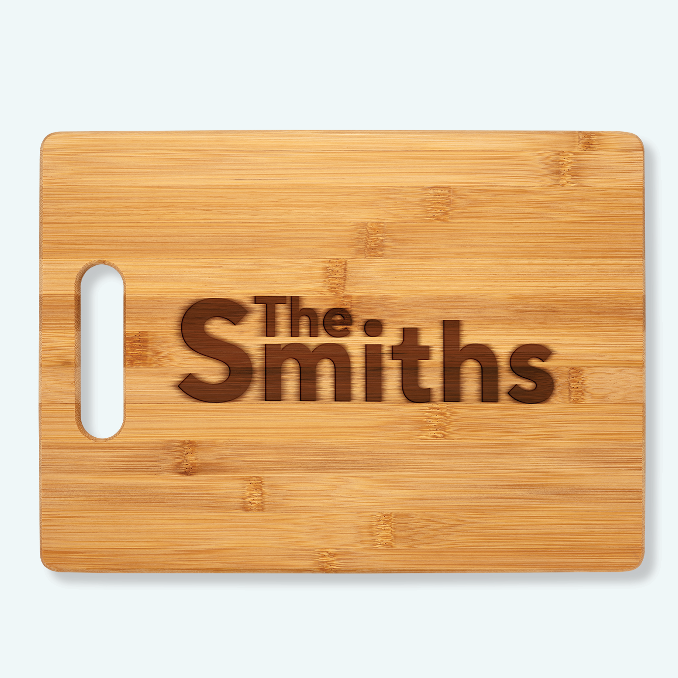 Bamboo Cutting Board with Handle 1