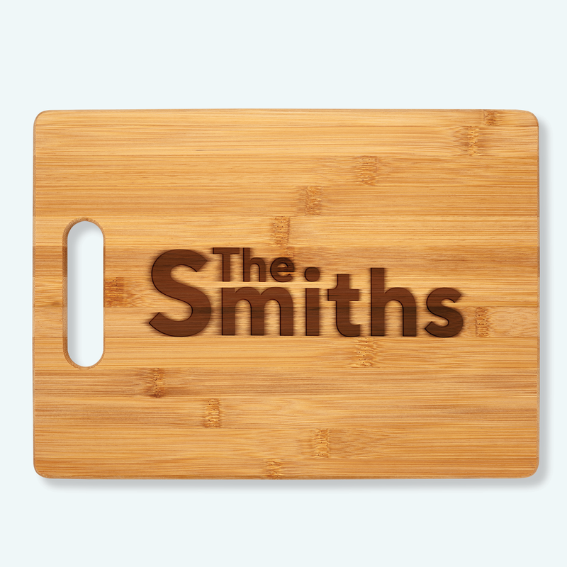 Bamboo Cutting Board with Handle