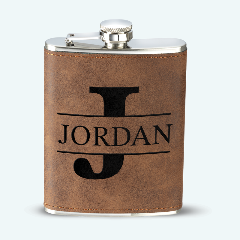 Vegan Leather Flask