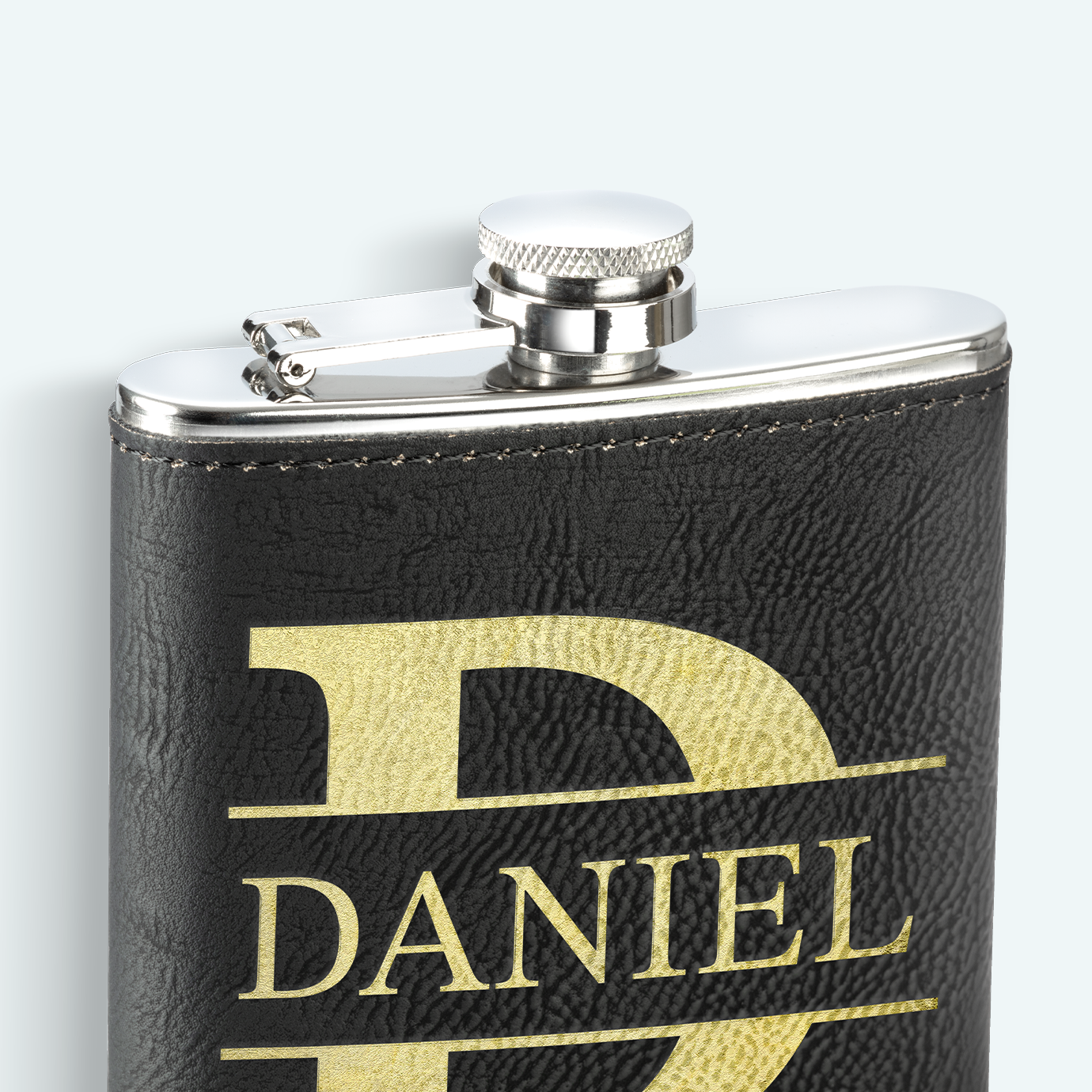 Vegan Leather Flask 2