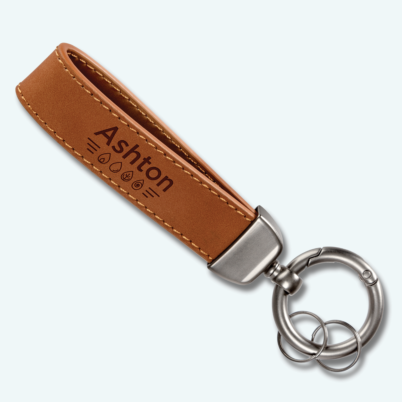 Leather Keychain 1