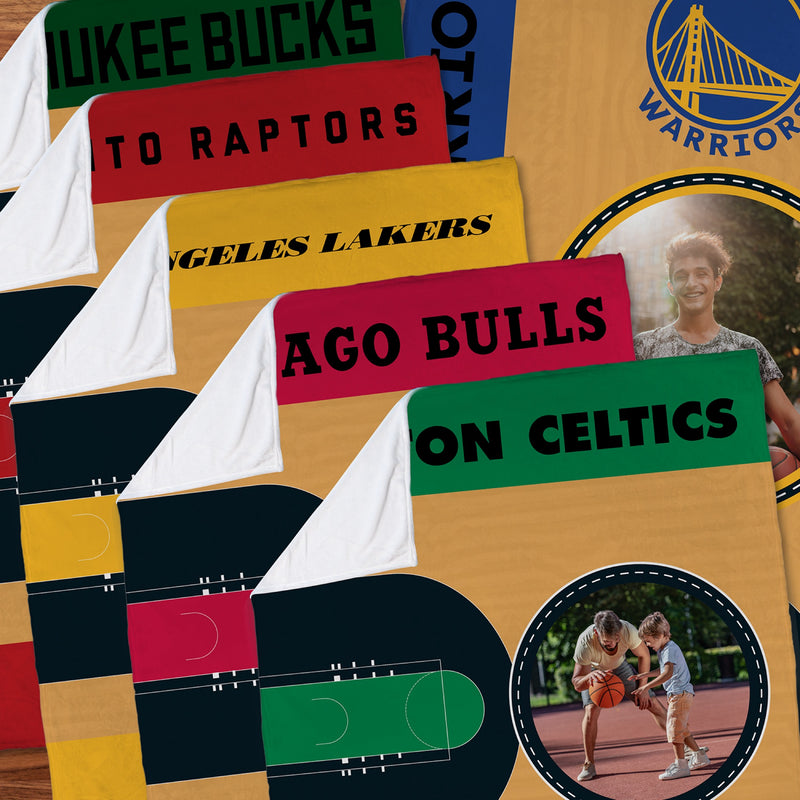 Officiel de la NBA | Couverture de molleton en peluche