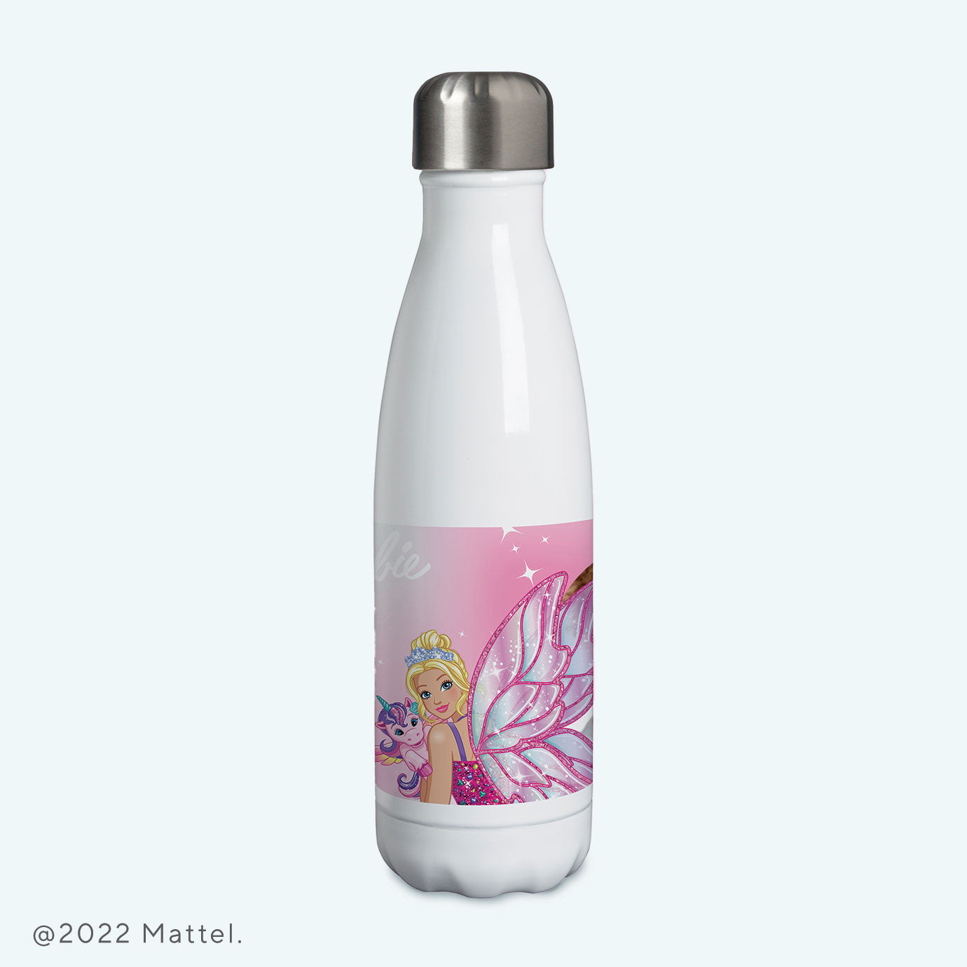 Thermo Water Bottle BARBIE Staples Printing Thermo water bottle barbie staples printing