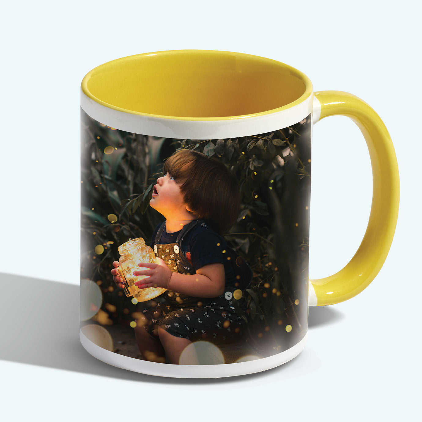 Buy Red Full Color Customized Photo Printed Coffee Mug